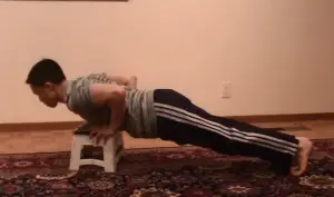 Low Incline Pushup 2