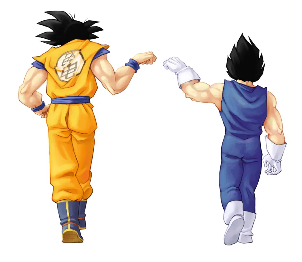 Goku and Vegeta Together