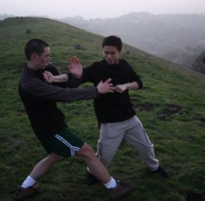 Boxing on a Mountain Top