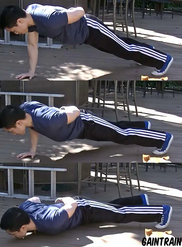 Performing a One-Armed Push-up